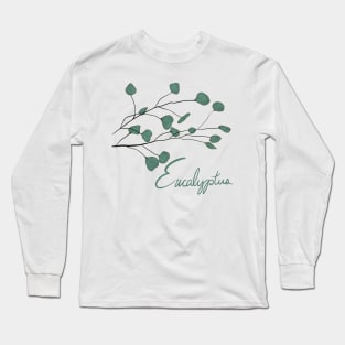 Eucalyptus Leaves Long Sleeve T-Shirt